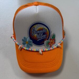 Orange Summer Vibes Trucker Hat